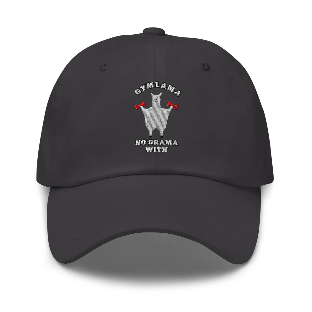 GYMLAMA™ Hat – No Drama, Just Drip