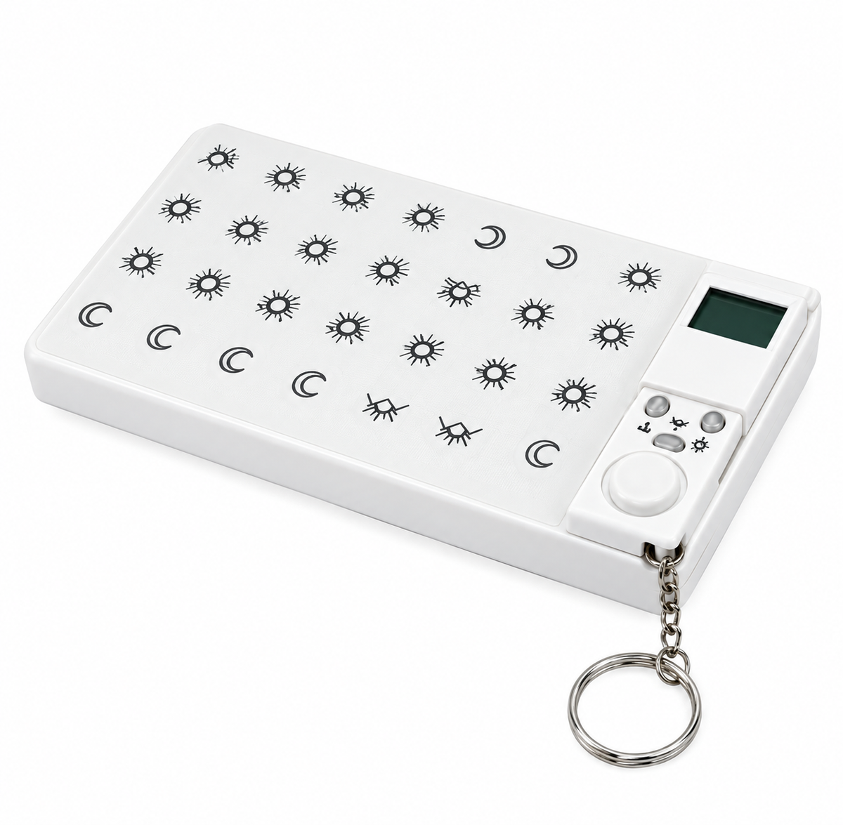 7-Day Smart Electronic Pill Organizer for Travel
