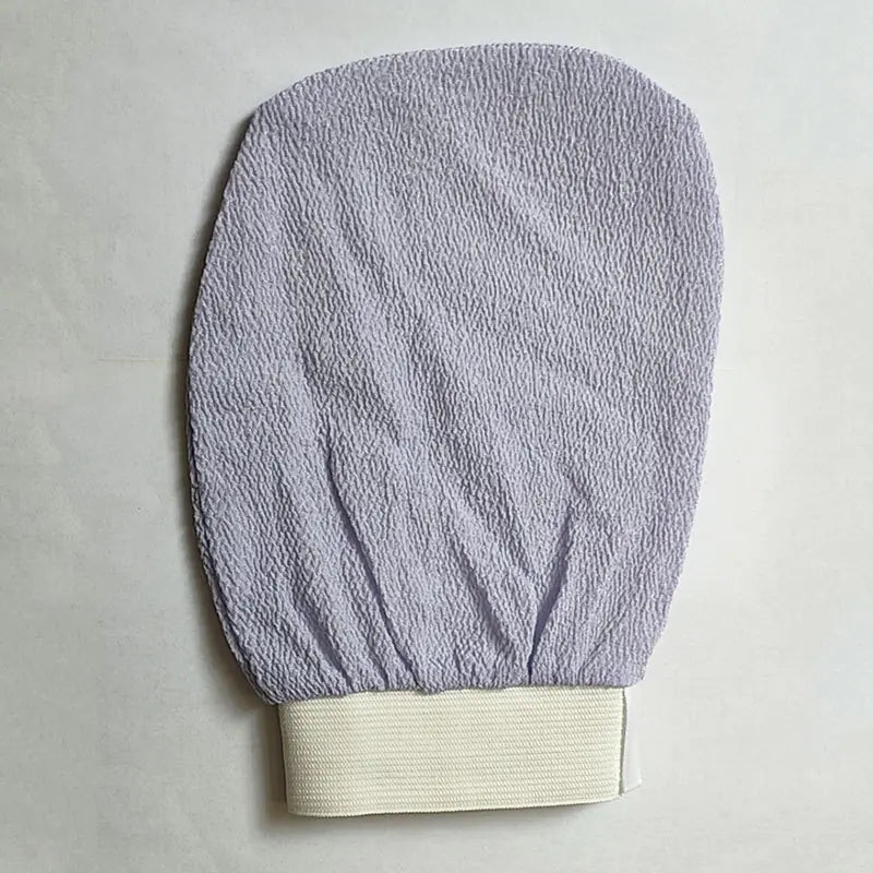 Multicolor Rayon Bath Gloves for Exfoliating Skin