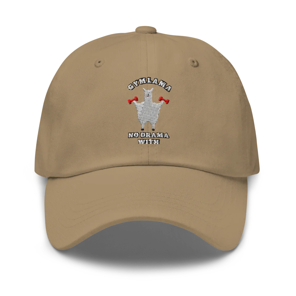 GYMLAMA™ Hat – No Drama, Just Drip