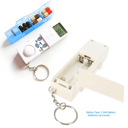 7-Day Smart Electronic Pill Organizer for Travel