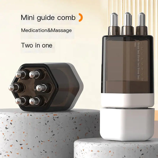Minoxidil and Oil Scalp Applicator with Hexagonal Massage Balls