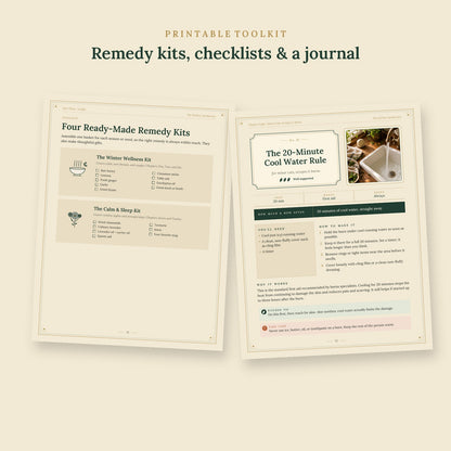 The Kitchen Apothecary: 36 Natural Home Remedies for Everyday Discomforts