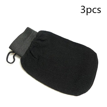 Multicolor Rayon Bath Gloves for Exfoliating Skin