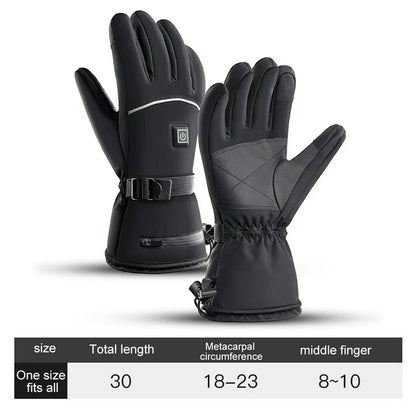 HeatShield™ Smart Heated Gloves – Waterproof, Windproof & Touchscreen