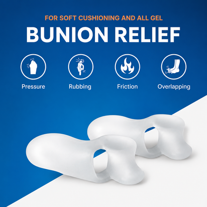 ZenRelief™ ComfortStep Gel Bunion Guard with Toe Separator