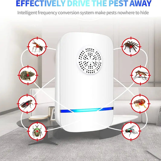 PestGuard™ Elite – Advanced Ultrasonic Pest Repeller