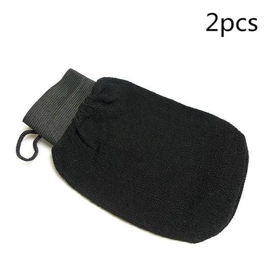 Multicolor Rayon Bath Gloves for Exfoliating Skin