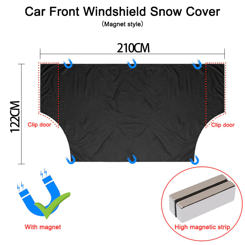 ZenShield™ MagLock Windshield Snow Cover