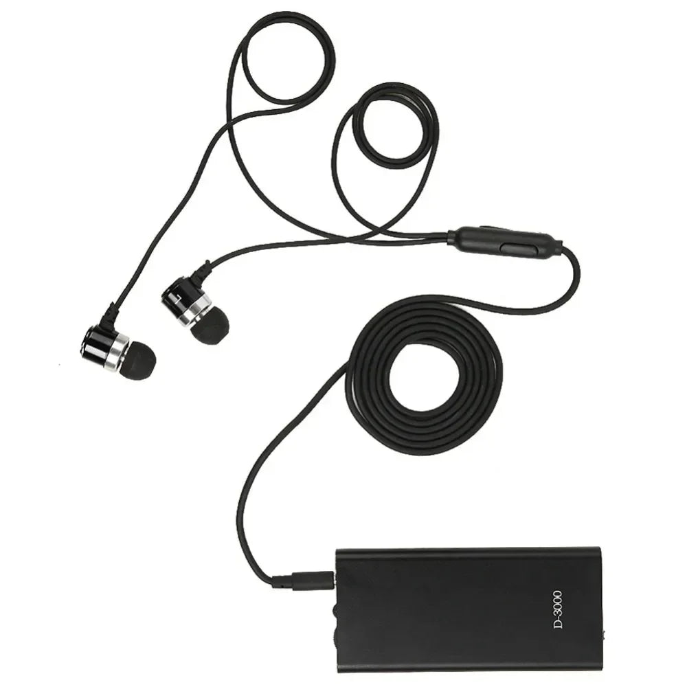 Pocket Sound Amplifier Adjustable Volume Ear Care Tools Rechargeable MP3 Portable Deaf Elderly Hearing Amplifier Headphones Tools New