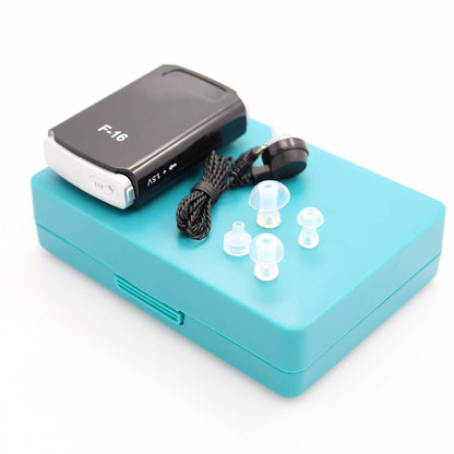 Portable Hearing Amplifier for Seniors | High-Power Sound Enhancement, Noise Reduction, Long Battery Life, Pocket-Sized Design