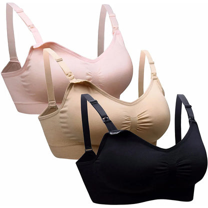 Seamless Wire-Free Maternity Nursing Bra