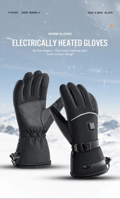 HeatShield™ Smart Heated Gloves – Waterproof, Windproof & Touchscreen