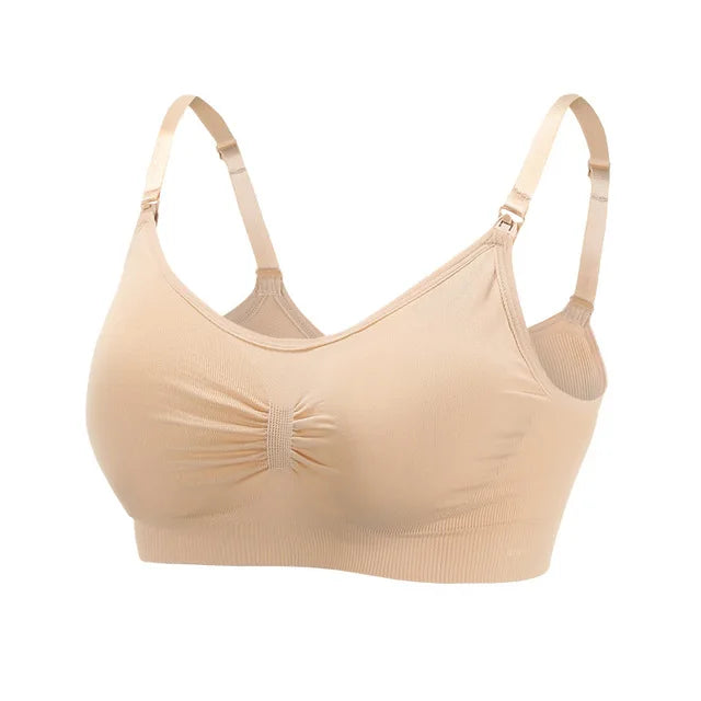 Seamless Wire-Free Maternity Nursing Bra