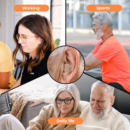 ClearVoice Discreet Invisible Hearing Amplifier