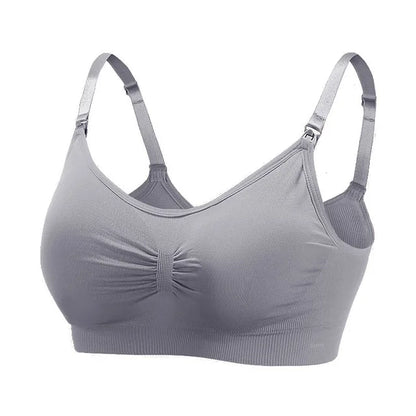Seamless Wire-Free Maternity Nursing Bra