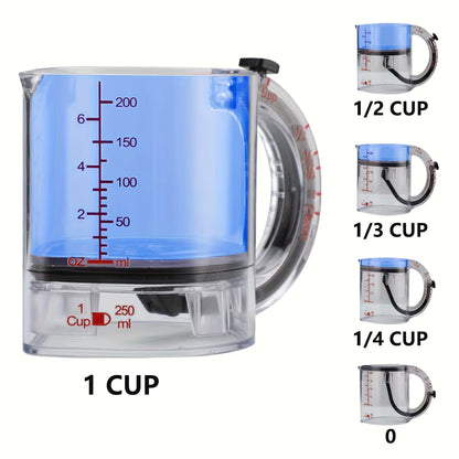 MeasureEase™ – 4-in-1 Adjustable Measuring Cup