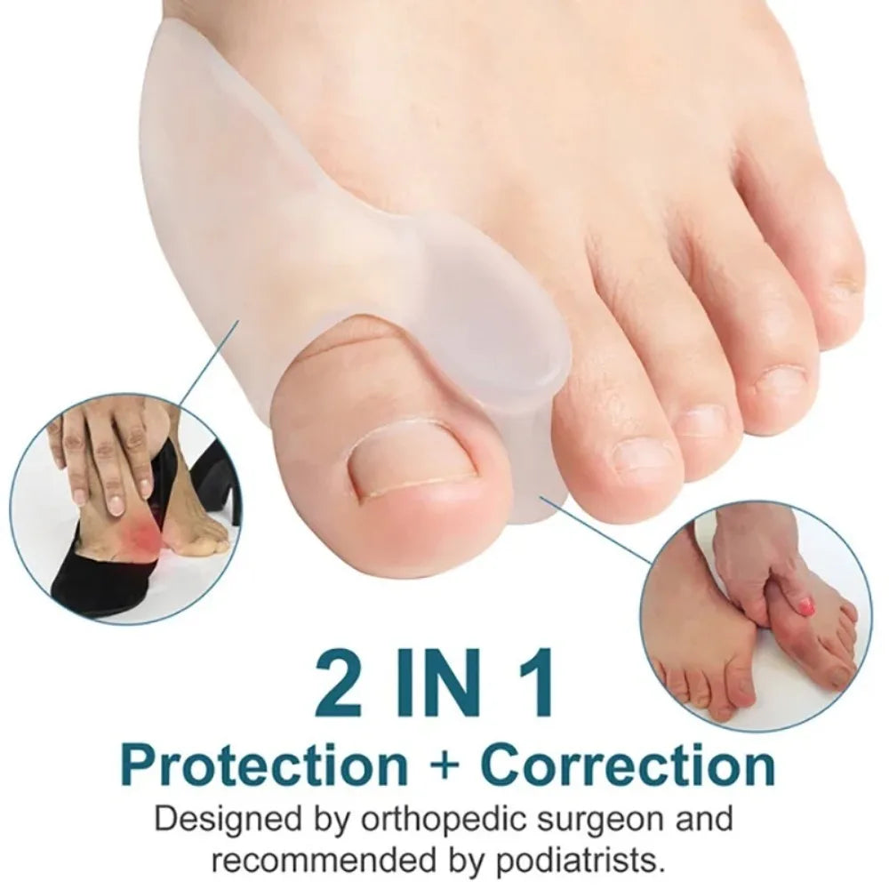 ZenRelief™ ComfortStep Gel Bunion Guard with Toe Separator