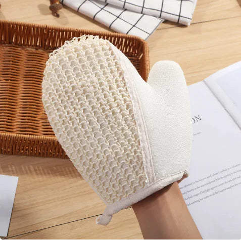 GlowWeave™ Natural Exfoliating Bath Gloves