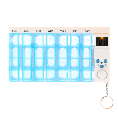 7-Day Smart Electronic Pill Organizer for Travel