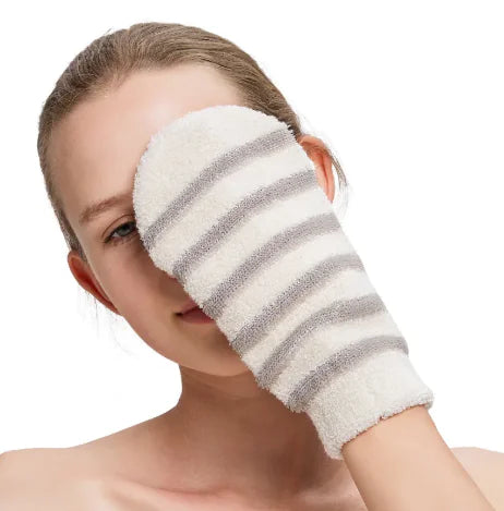 GlowWeave™ Natural Exfoliating Bath Gloves