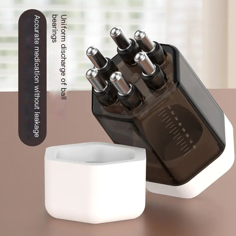 Minoxidil and Oil Scalp Applicator with Hexagonal Massage Balls