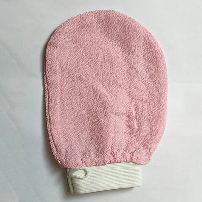 Multicolor Rayon Bath Gloves for Exfoliating Skin