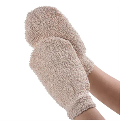 GlowWeave™ Natural Exfoliating Bath Gloves