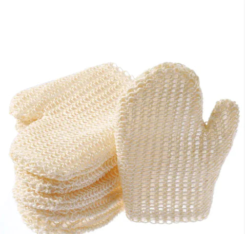 GlowWeave™ Natural Exfoliating Bath Gloves