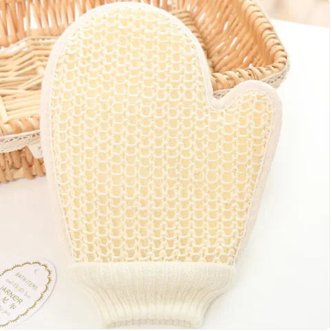 GlowWeave™ Natural Exfoliating Bath Gloves