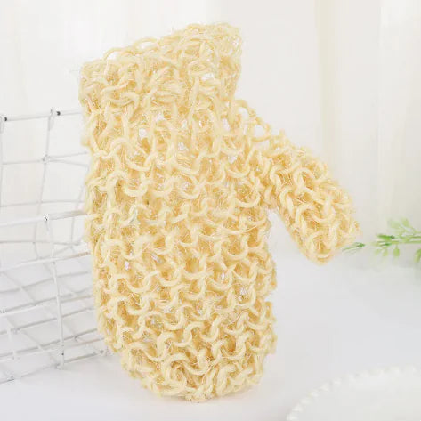 GlowWeave™ Natural Exfoliating Bath Gloves