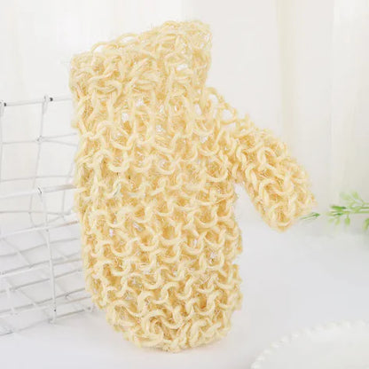 GlowWeave™ Natural Exfoliating Bath Gloves