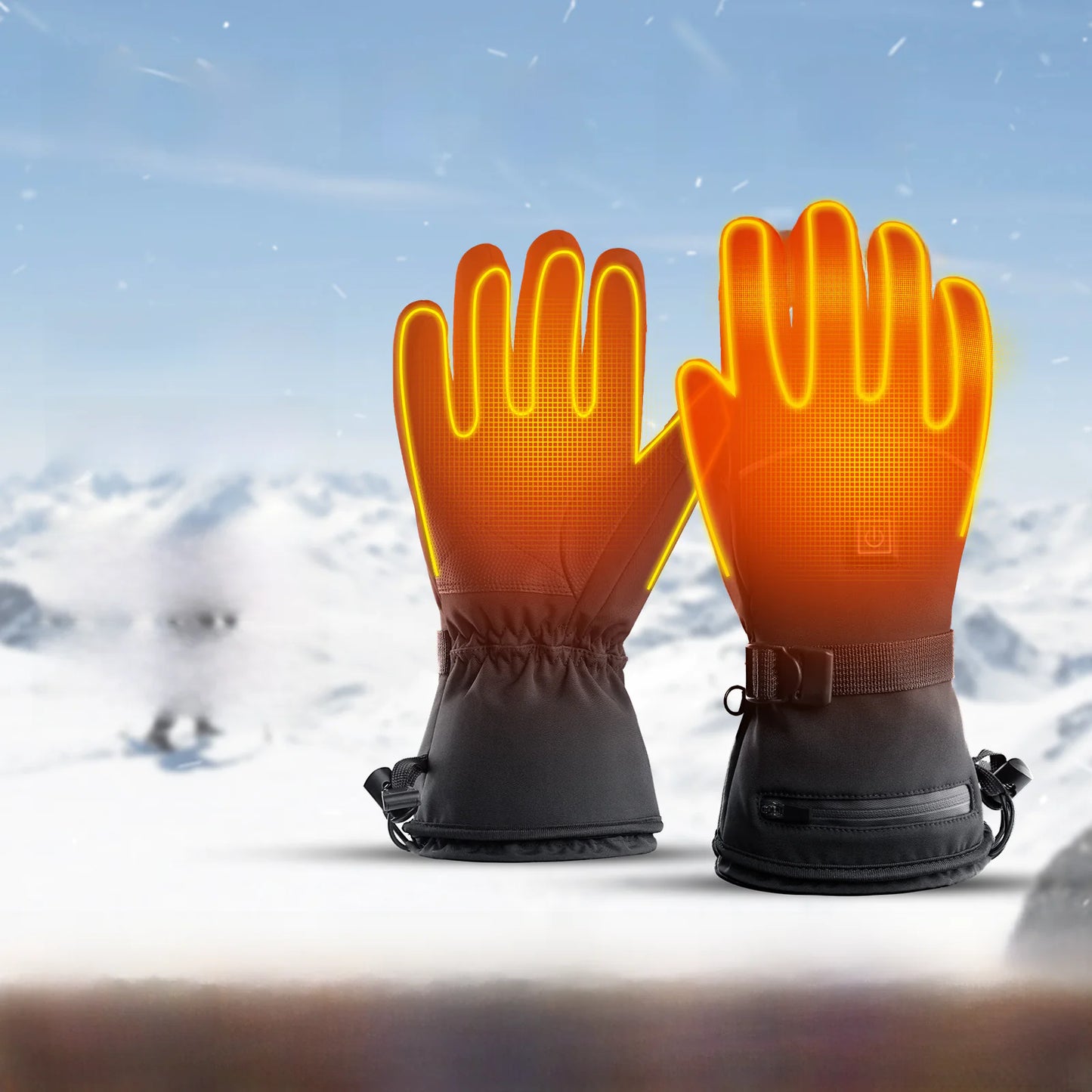 HeatShield™ Smart Heated Gloves – Waterproof, Windproof & Touchscreen